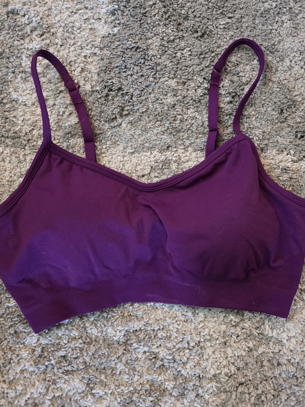Seamless Plum Wireless Bralette - Women's Intimates